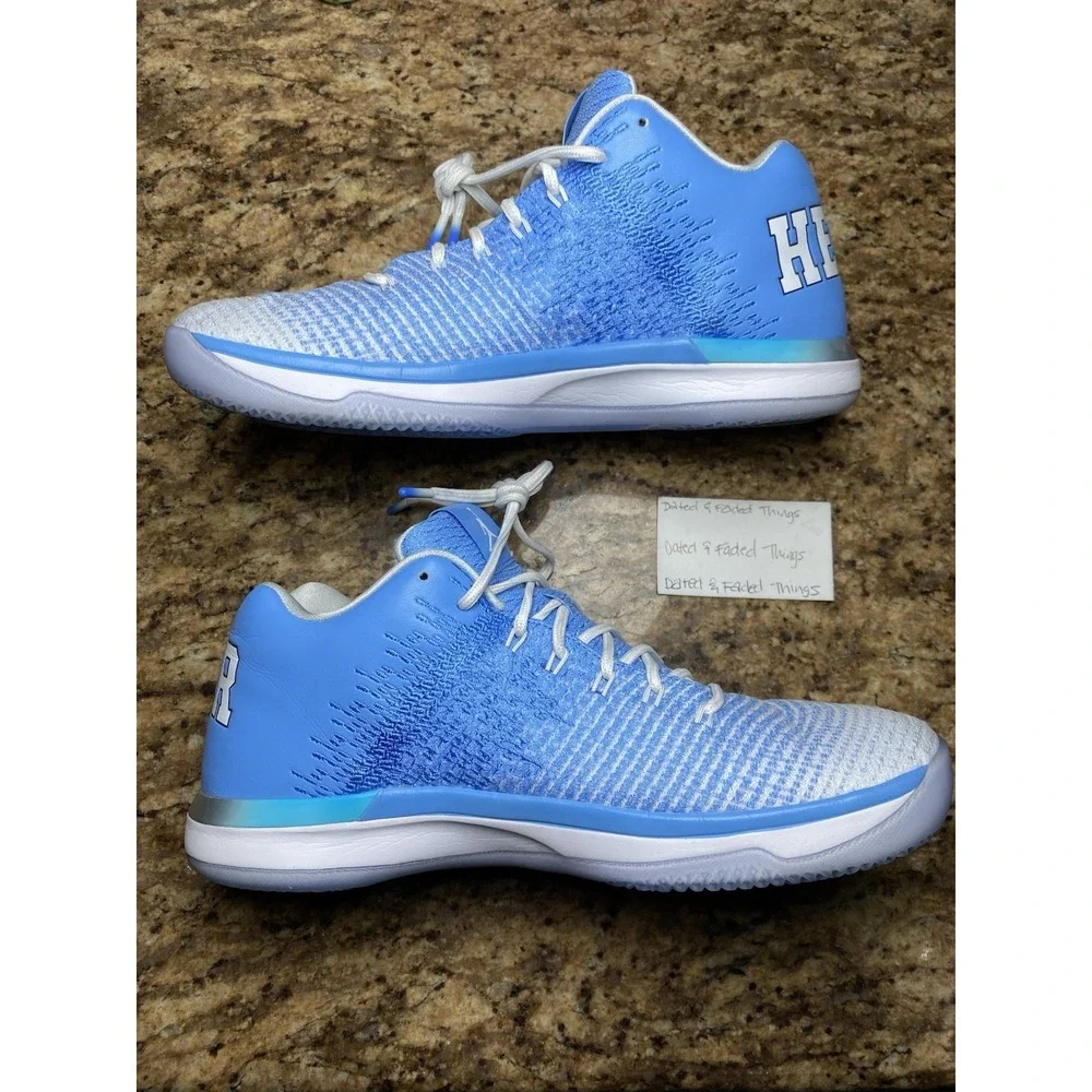 Men Size 11 Nike Air Jordan XXXI 31 897564-407 North Carolina Tarheels UNC PE